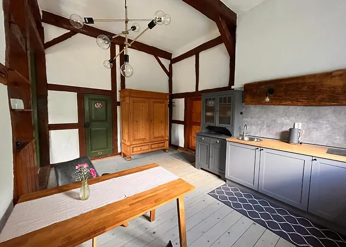 公寓 Reetscheune Kruezen *